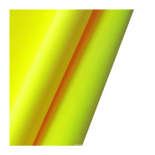 EN20471 100% polyester knitted fluorescent yellow fabric for safety vest
